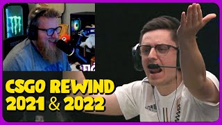 fl0m Reacts to CS:GO Rewind 2021 & 2022 by Vital