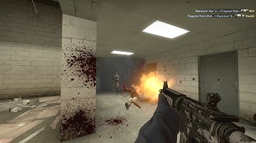 4k M4A4 SPRAYDOWN by Nyu [csgo-demos]