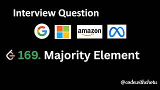 169. Majority Element - Python - Easy