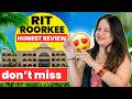 RIT Roorkee BTech Honest Review 😍 | Admission Process & Placement | Coupon Code | Average Package