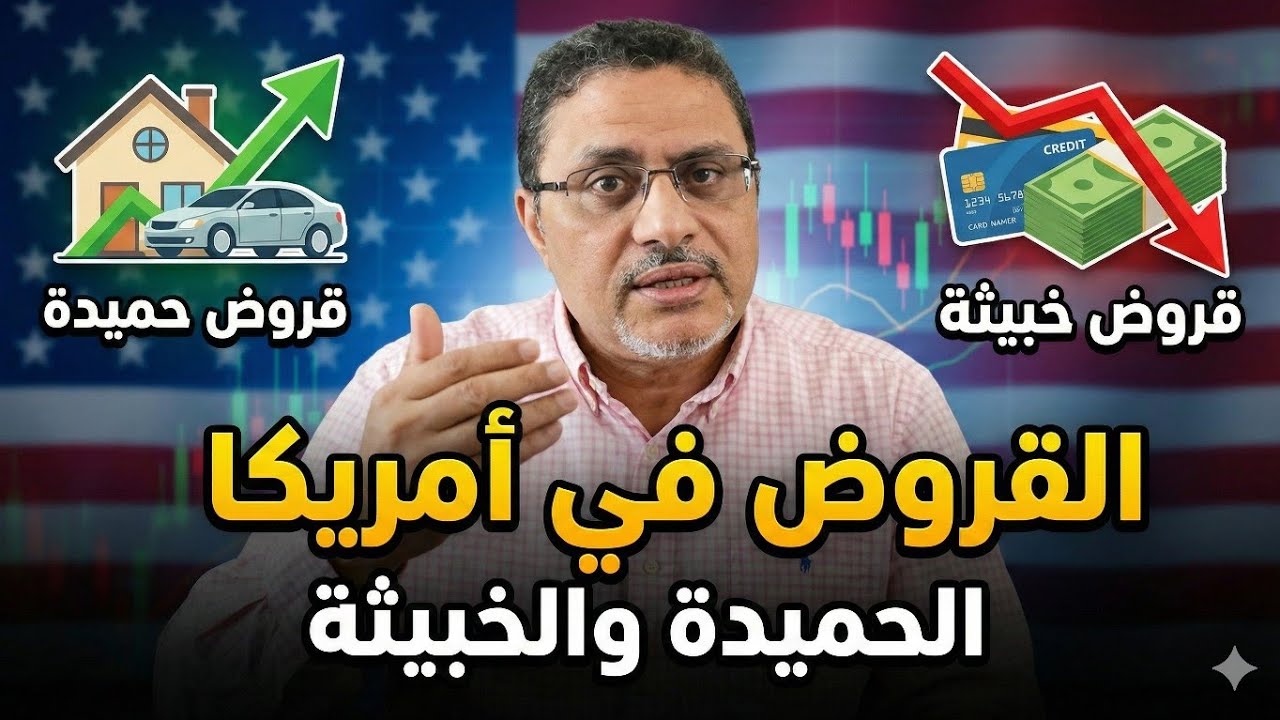 هل القروض في أمريكا فخ أم ضرورة؟ 🇺🇸 الفرق بين الديون التي تغنيك والديون التي تفقرك!