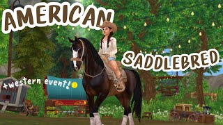 Trying the New American Saddlebreds + My First Camp Western! || SSO