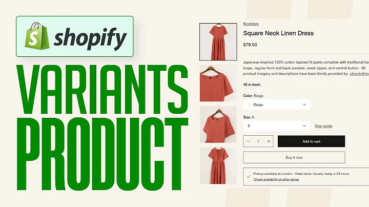 Easy Steps to Add Variants in Shopify
