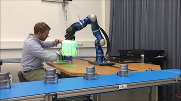 Robotic Airbag in a collaborative assembly application