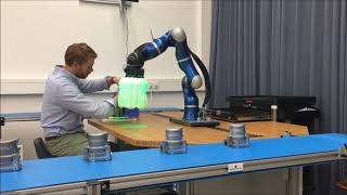 Robotic Airbag in a collaborative assembly application