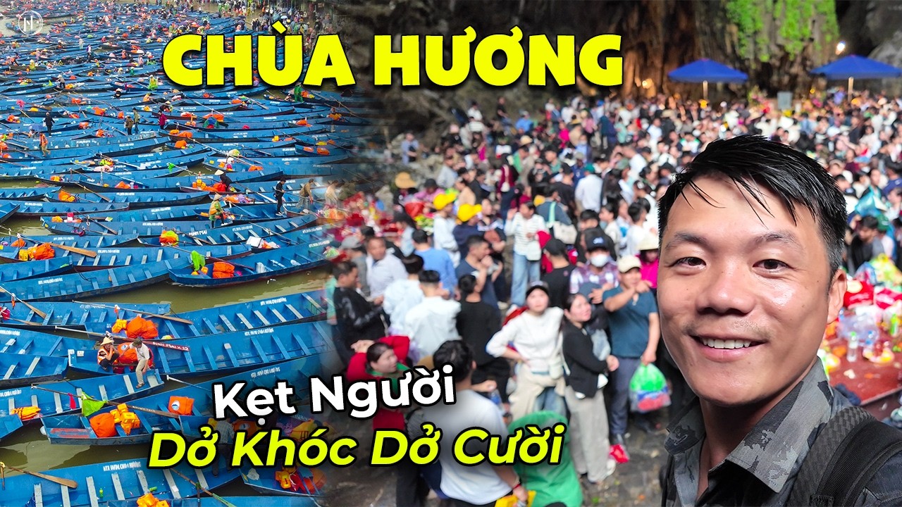 Chùa Hương 2026 - Hàng Vạn Người Đội Mưa, Kẹt Cứng Người Trên Con Đường Hành Hương