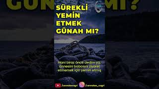 Çok Yemin Etmek Günah mıdır? | Çok Yemin Eden İnsan | Ebu Nuh Hoca #shorts