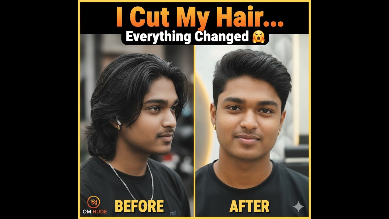 I Cut My Hair… Everything Changed 😮‍🔥 | OM HUDE