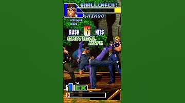 KOF 98 SHINGO YABUKI SUPER MOVES 2 #Shorts