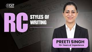 CAT RC Strategy | Recognizing Different Writing Styles