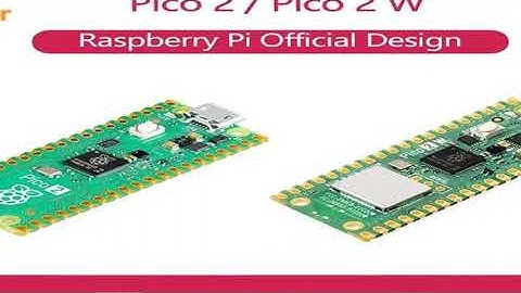 Raspberry Pi Pico 2 RP2350 Pico2 Optional Pico2W 2 W ARM Cortex-M33 And RISC-V Hazard3 520KByte 4MBy