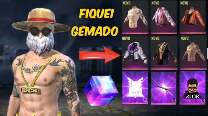 PRIMEIRA VEZ GEMANDO A CONTA HUMILDE NO FREE FIRE PEGUEI SÓ SKIN TOP