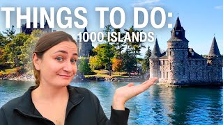 Exploring the 1000 Islands Canada | Gananoque, Ivy Lea Cruise & Brockville Tunnel