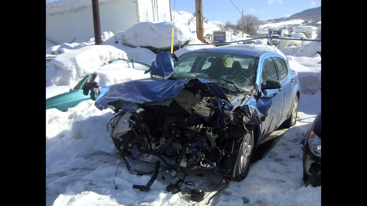Car accident in Colorado, United States, North America YouTube