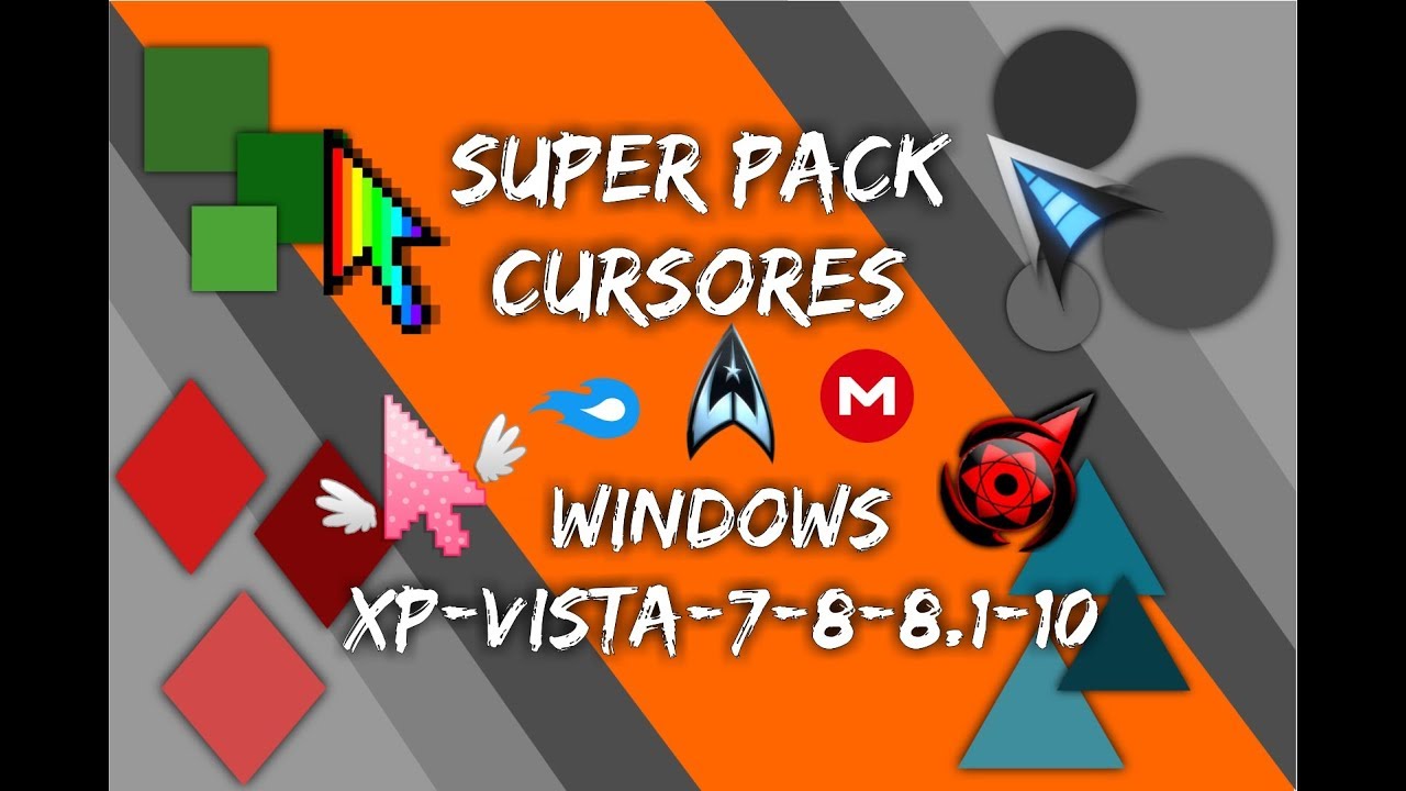 Super Pack Cursores/Punteros 2018 Windows/XP/Vista/7/8/8.1/10 (Mega ...