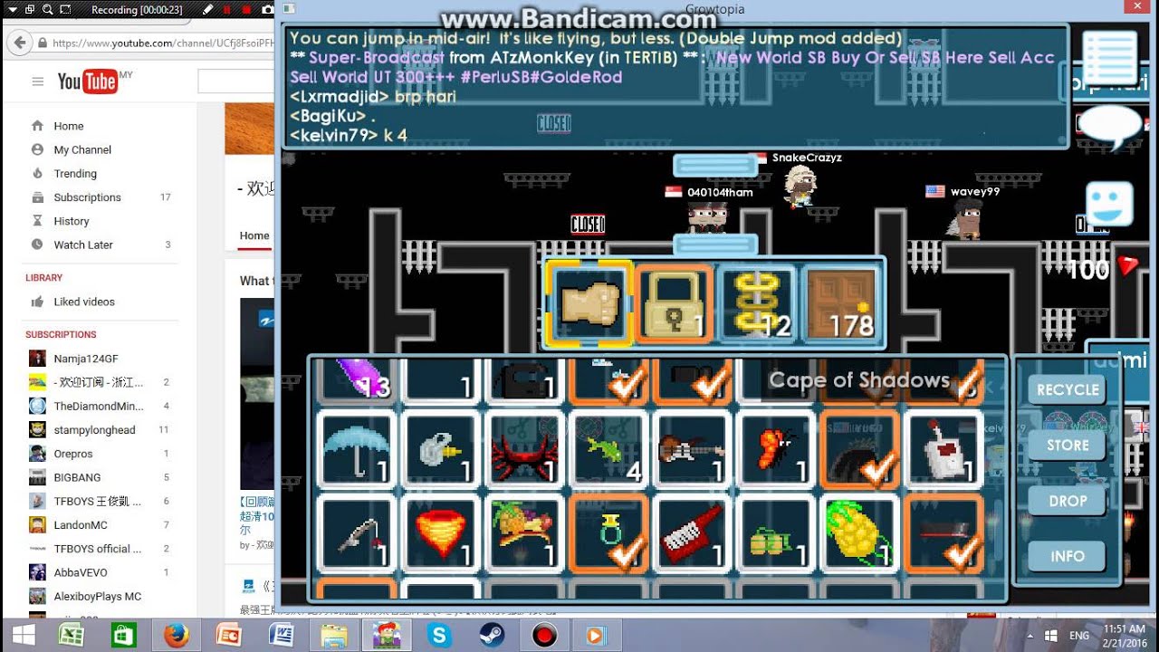 Growtopia 3 Csn openerCirotss Csn AdminWhizkey YouTube