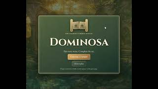 How to Play Dominosa — Rules and Chart 001 Solved