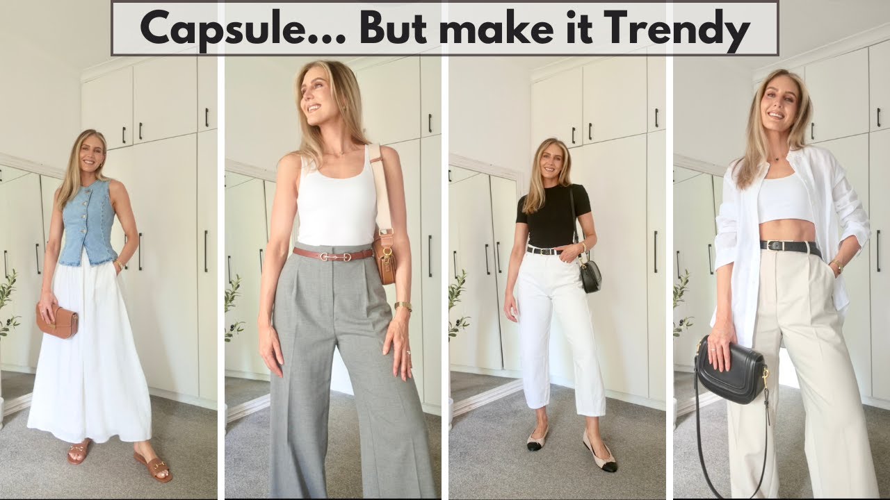THE ONLY SUMMER CAPSULE WARDROBE YOU'LL NEED (WITH A TRENDY TWIST)
