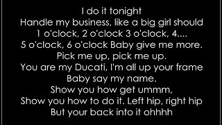 Ciara ft. Ludacris - Ride [Lyrics]