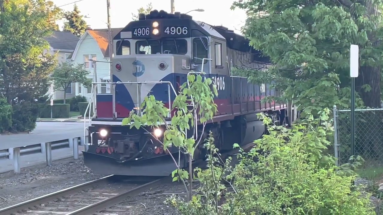 The One, The Only, GP40PH-2M MNCR 4906 at Anderson Street Station on PVL 1637