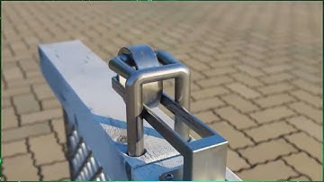 This Door Latch Slides & Locks Automatically! 🔒 #SmartHome #DIY #innovation #Engineering #Viral