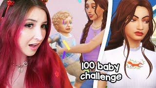 MY KIDS HATE EACH OTHER??? 🍼 100 Baby Challenge #9 (The Sims 4)