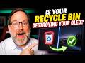 Is Your Recycle Bin Destroying Your OLED?