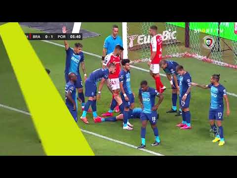 Goal | Golo Uribe: SC Braga 0-(1) FC Porto (Liga 19/20 #34)