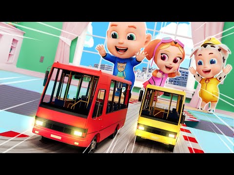 Wheels On The Bus More Kids Songs x Nursery Rhymes - Song For Children