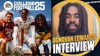 Michigan RB Donovan Edwards on EA Sports College Football 25 Cover | Exclusive Interview