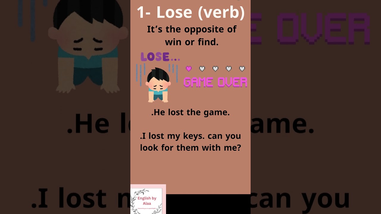 Lose vs Loose | What's the difference?