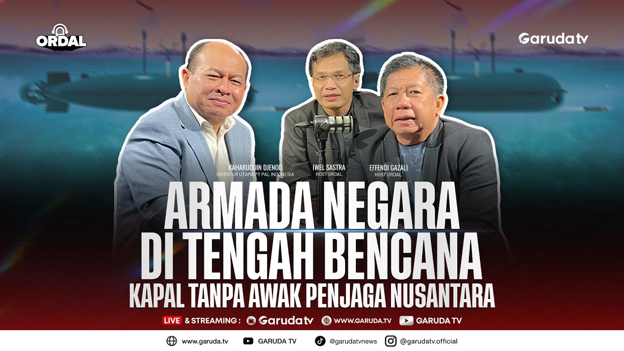 Armada Negara di Tengah Bencana, Kapal Tanpa Awak Penjaga Nusantara | ORDAL