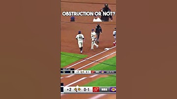 Is This Pitcher Obstruction Or Not?