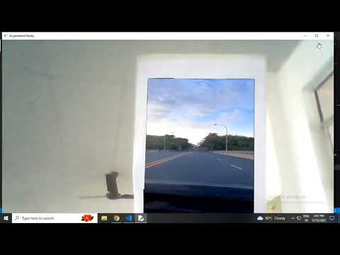 Augmented reality  with Aruco marker detection using openCV python.