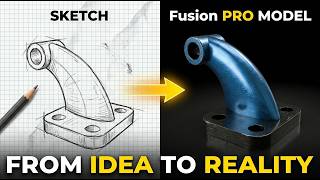 Fusion 360 From Zero | Beginner Step-by-Step Modeling Tutorial #28