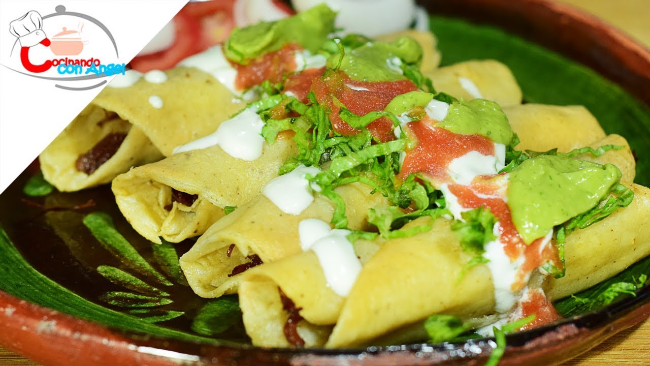 Flautas de Carne de Res - YouTube