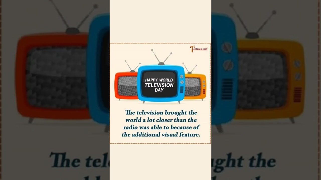21 November world Television day!! Important dates 📅