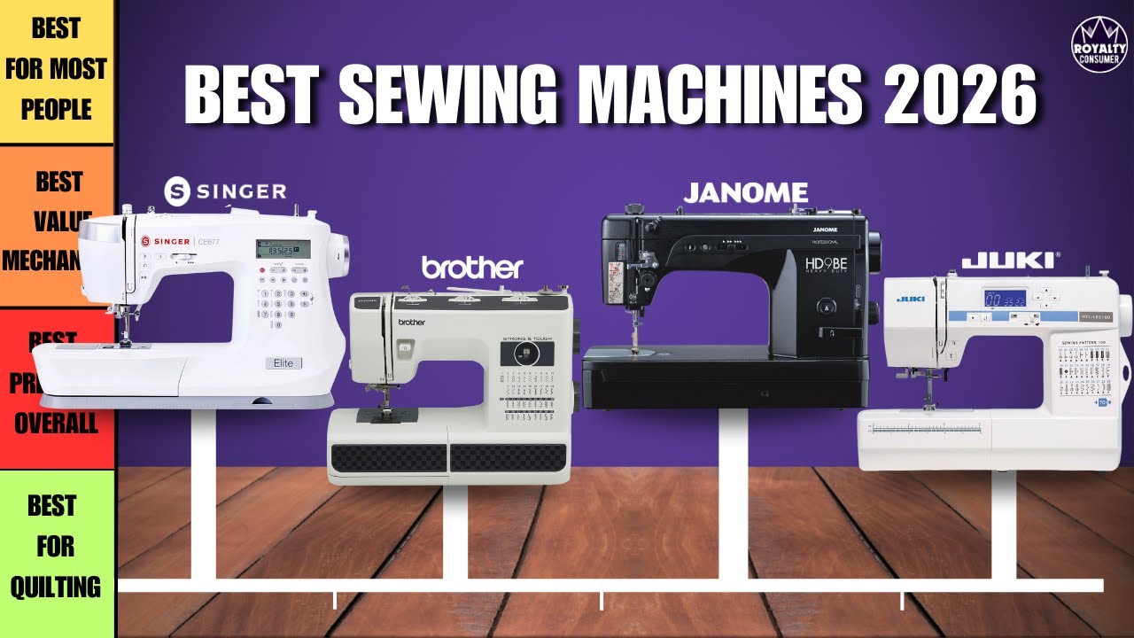 Best Sewing Machines 2026 - Top 5 Best Models So Far
