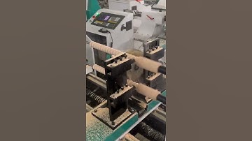Double Axis Wood Lathe Turning Machine #woodlathe #woodworking #lathemachine