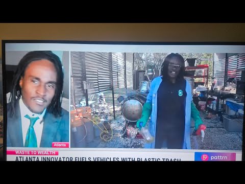 PLASTIC INTO FUEL ON THE NEWS - Naturejab Weather channel Full Interview