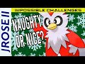 Is it Possible to Beat Pokemon Black/White with Just a Delibird?