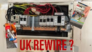 REWIRE CANT BELIEVE WE DID THIS?  Part 2 Electrician uk CJR