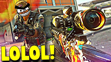 TROLLING ANGRY NOOBS ON CALL OF DUTY...LOL! (Call of Duty Sniping & Funny Moments)