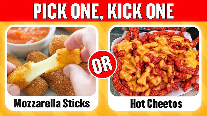 🍟 Pick One Kick One - Junk Food edition! 🚨