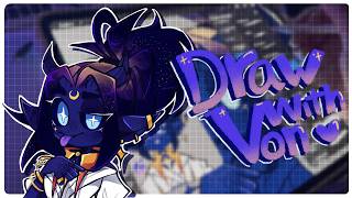 designing a DND character! ♡ [ commentary, speedpaint, DND, design, procreate ]