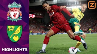 Liverpool On Fire Liverpool Vs Norwich City Premier League 201920 Samenvatting