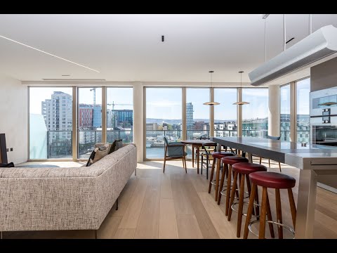 Video: Luksus Penthouse i Dublin med skræddersyede detaljer