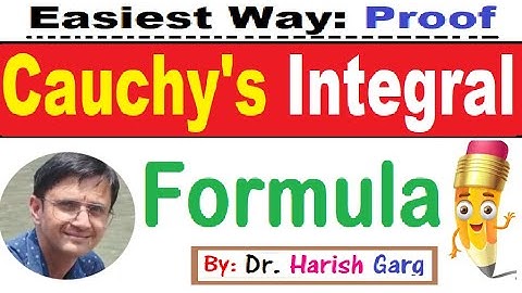 Cauchy Integral Formula | Examples | Easiest Way