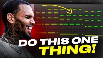 How to make FAST RNB beats from scratch (Chris Brown, Blxst)