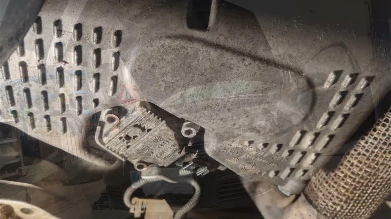 golf mk5 Oil level sensor seal replace oil leak BLG engine YouTube